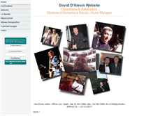 Tablet Screenshot of daviddalesio.it